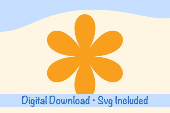 Download Retro Flowers SVG, Flower Clipart, Daisy - Flowers Collection
