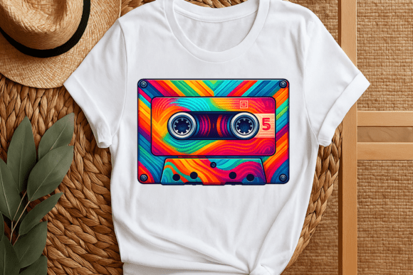 Download Vintage Retro Cassette Sublimation Png - Retro cassette Collection