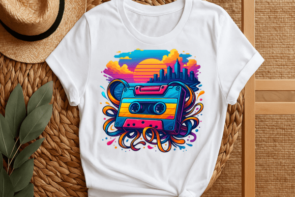 Download Vintage Retro Cassette Sublimation Png - Retro cassette Collection