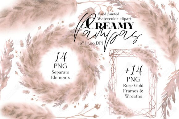 Download Pampas Grass Clipart, Dry Flowers PNG - Flowers Collection
